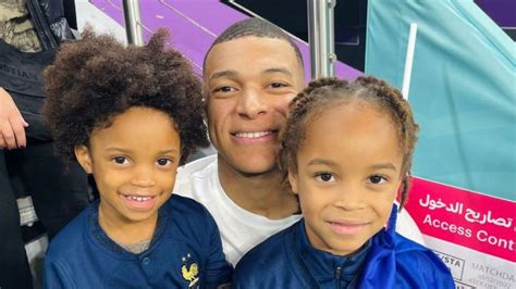 does kylian mbappe have a child